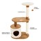 Pet Adobe Pet Adobe Multi-Level Condo, Scratching Posts, Play Area w/ Perchesand Toys, 37.5 Tall, for Cats 143436ABO - alternate 3